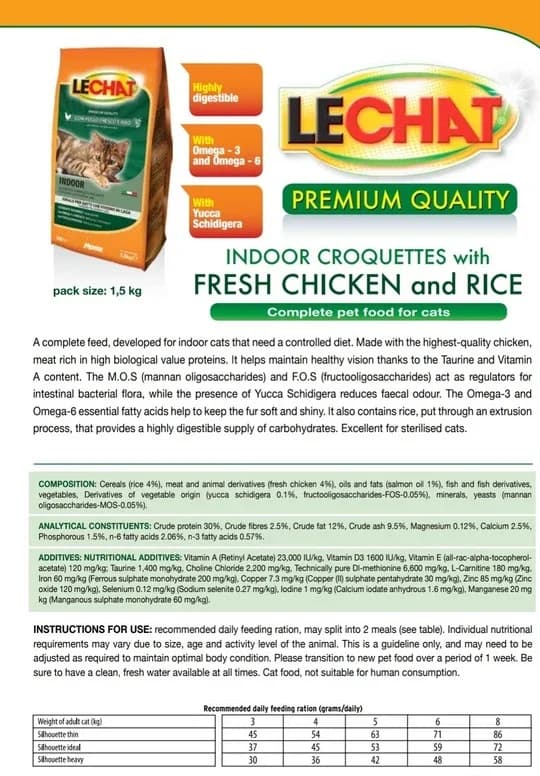 Fresh Chicken & Rice - 1.5kg 2