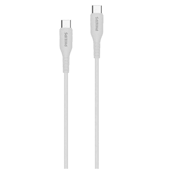 Philips Cable 60W Type-C to Type-C - White