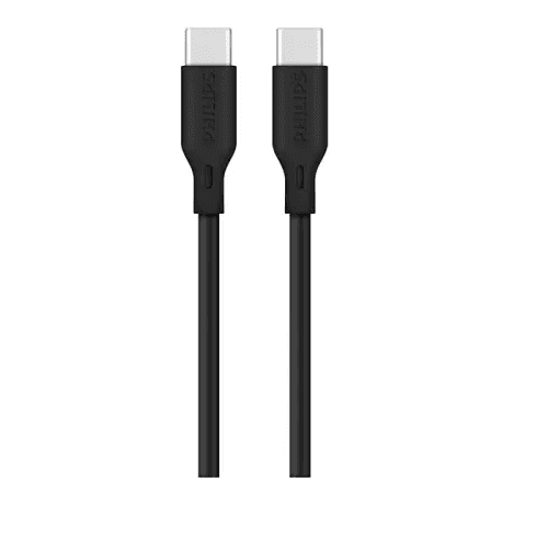 Philips Type-C to Type-C Cable 60W - Black