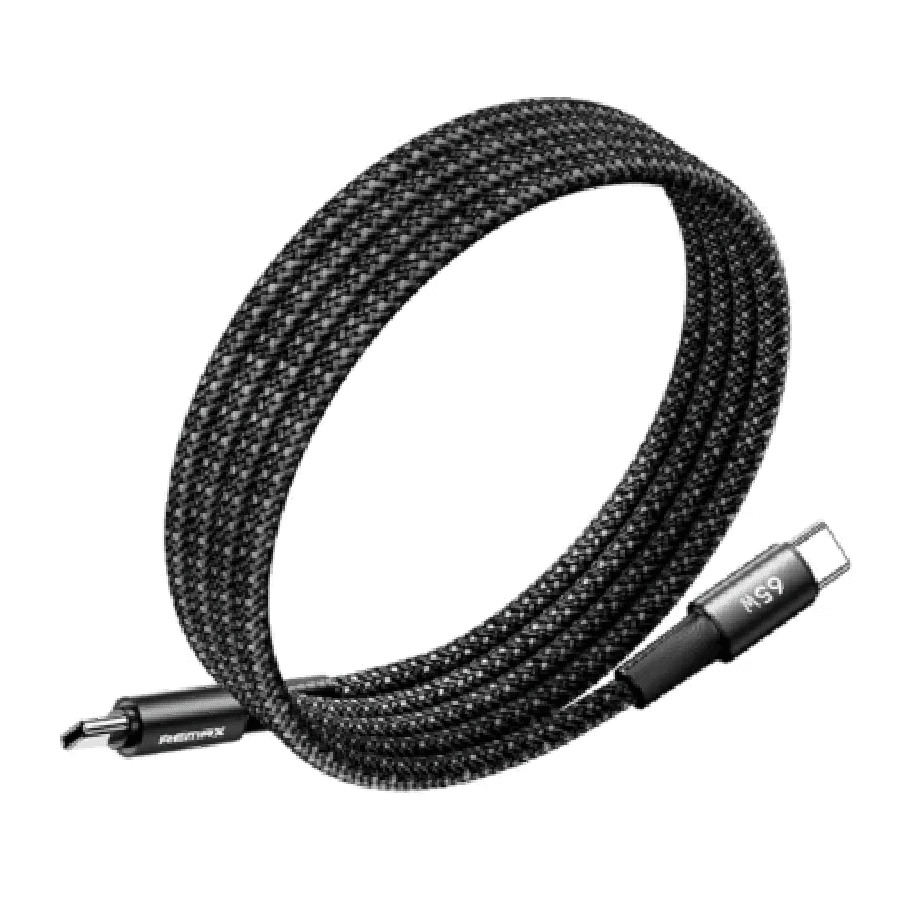 REMAX Type-C to Type-C 65W Braided Data Cable