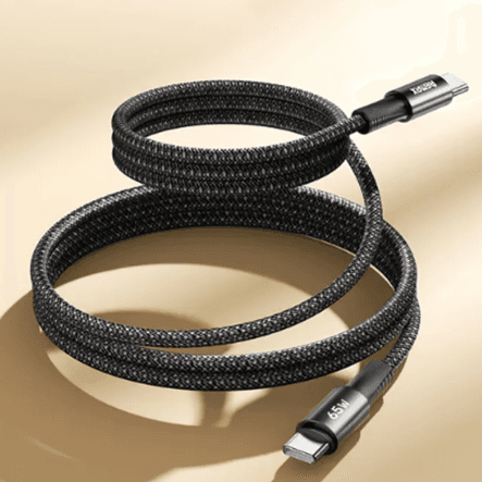 REMAX Type-C to Type-C 65W Braided Data Cable 2