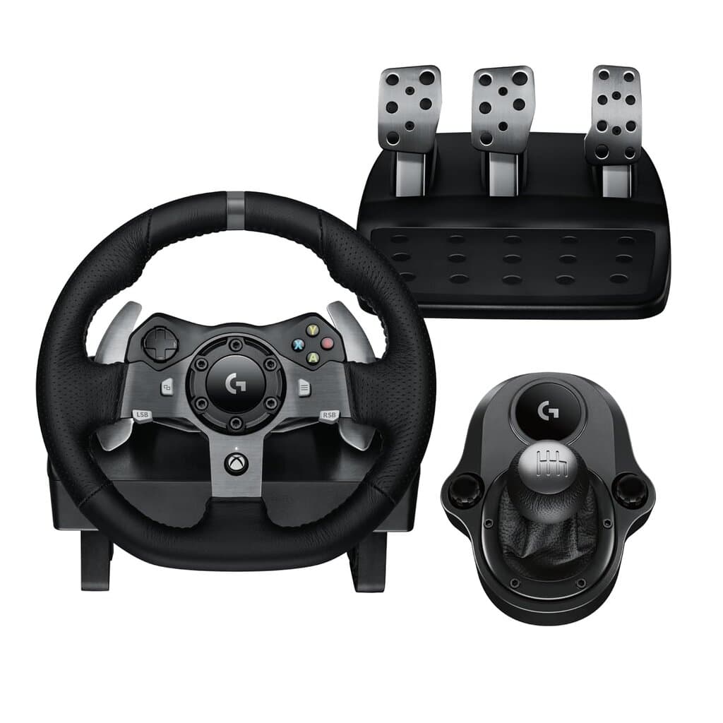 Microsoft G920 Racing Wheel with Pedals & Shifter Force Feedback