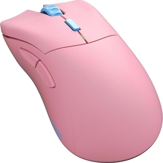 Glorious Model D Pro Gaming Mouse - Flamingo Pink / Blue