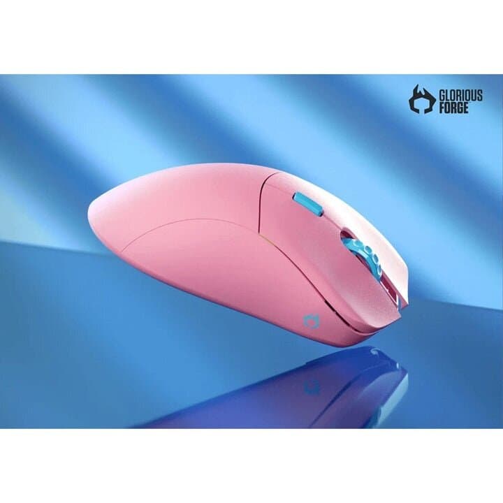 Glorious Model D Pro Gaming Mouse - Flamingo Pink / Blue 2