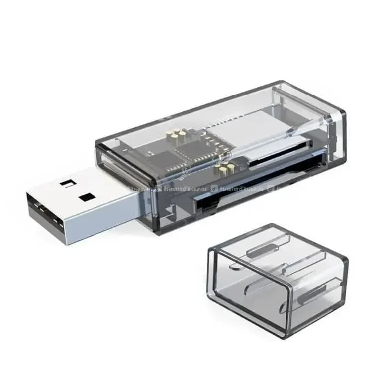 Go-Des DK003 2-in-1 USB Adapter