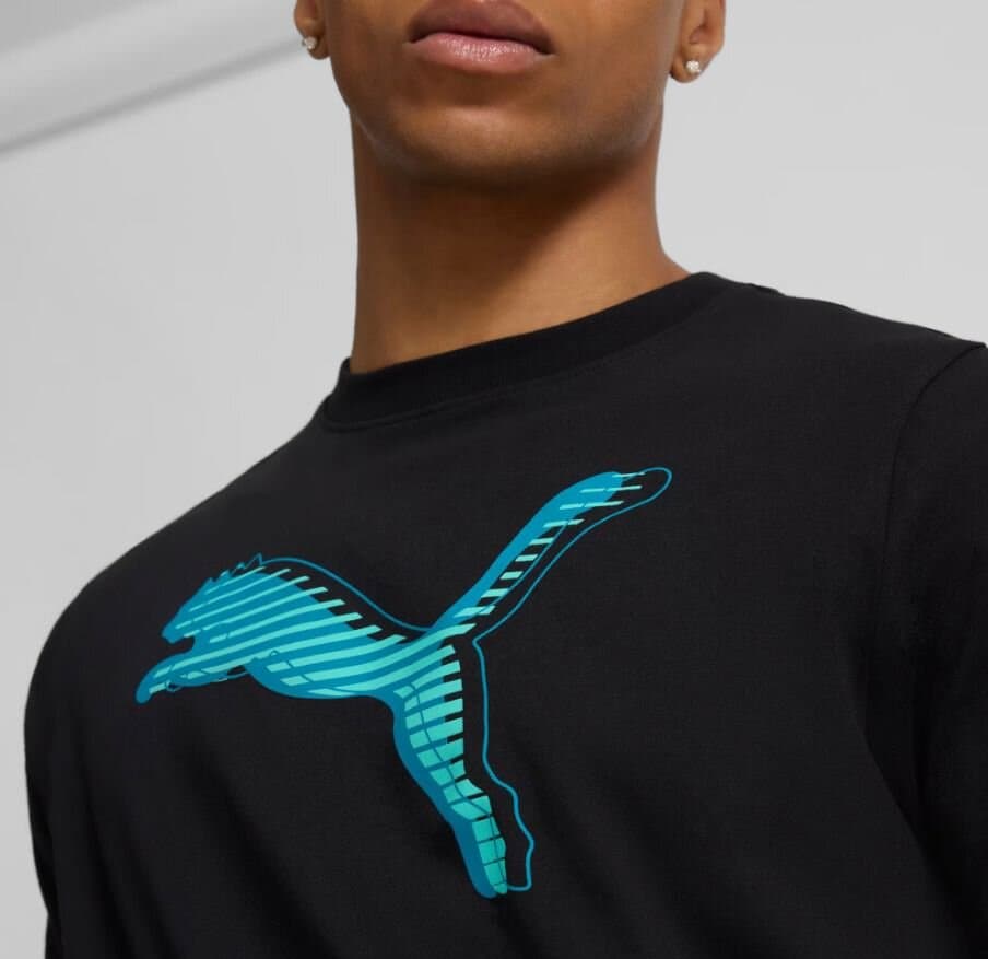 PUMA GRAPHICS Men's Tee Logo /M 3
