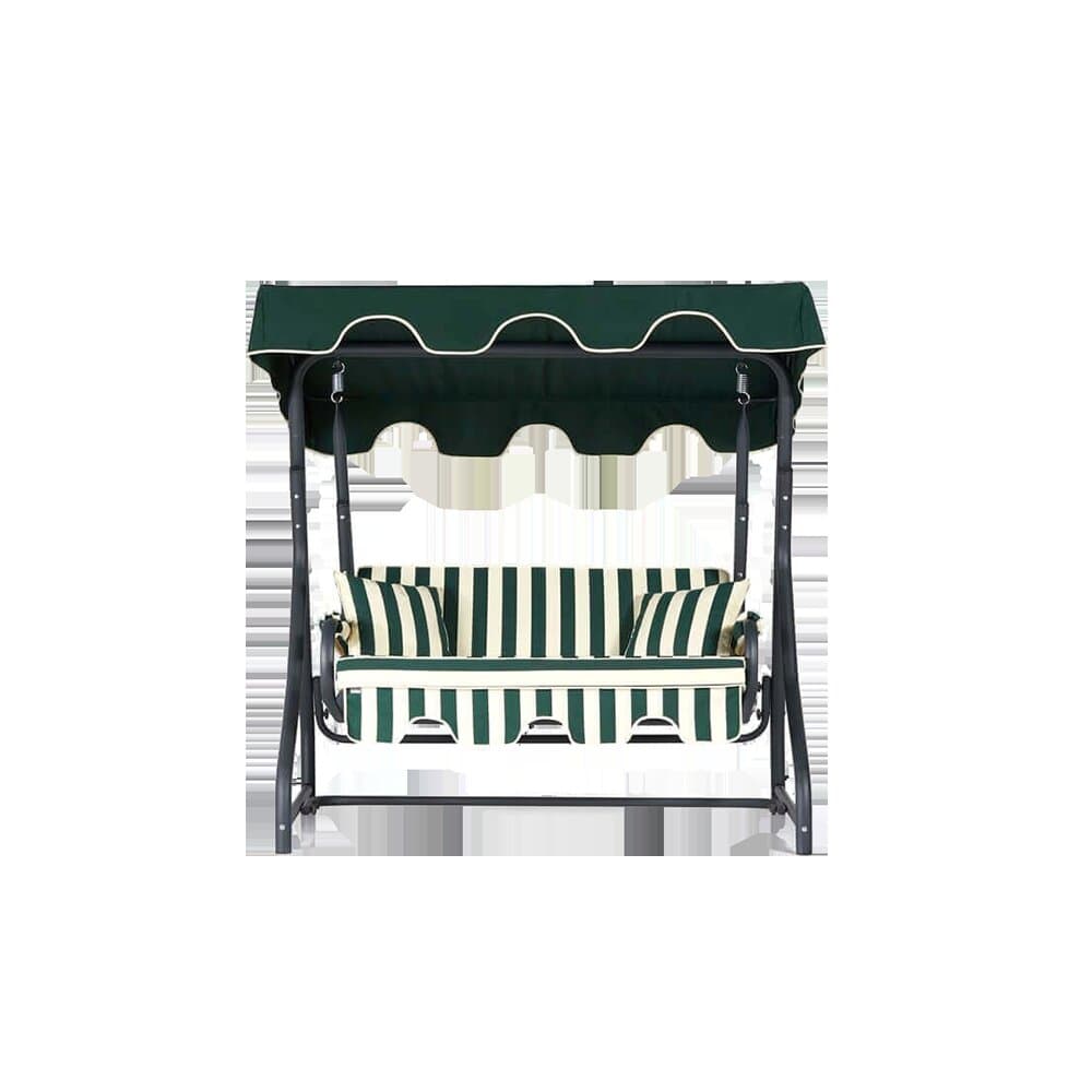 Erinoz Morus Ø51 170Cm Morus Swing Seat Anthracite-Green-Cream