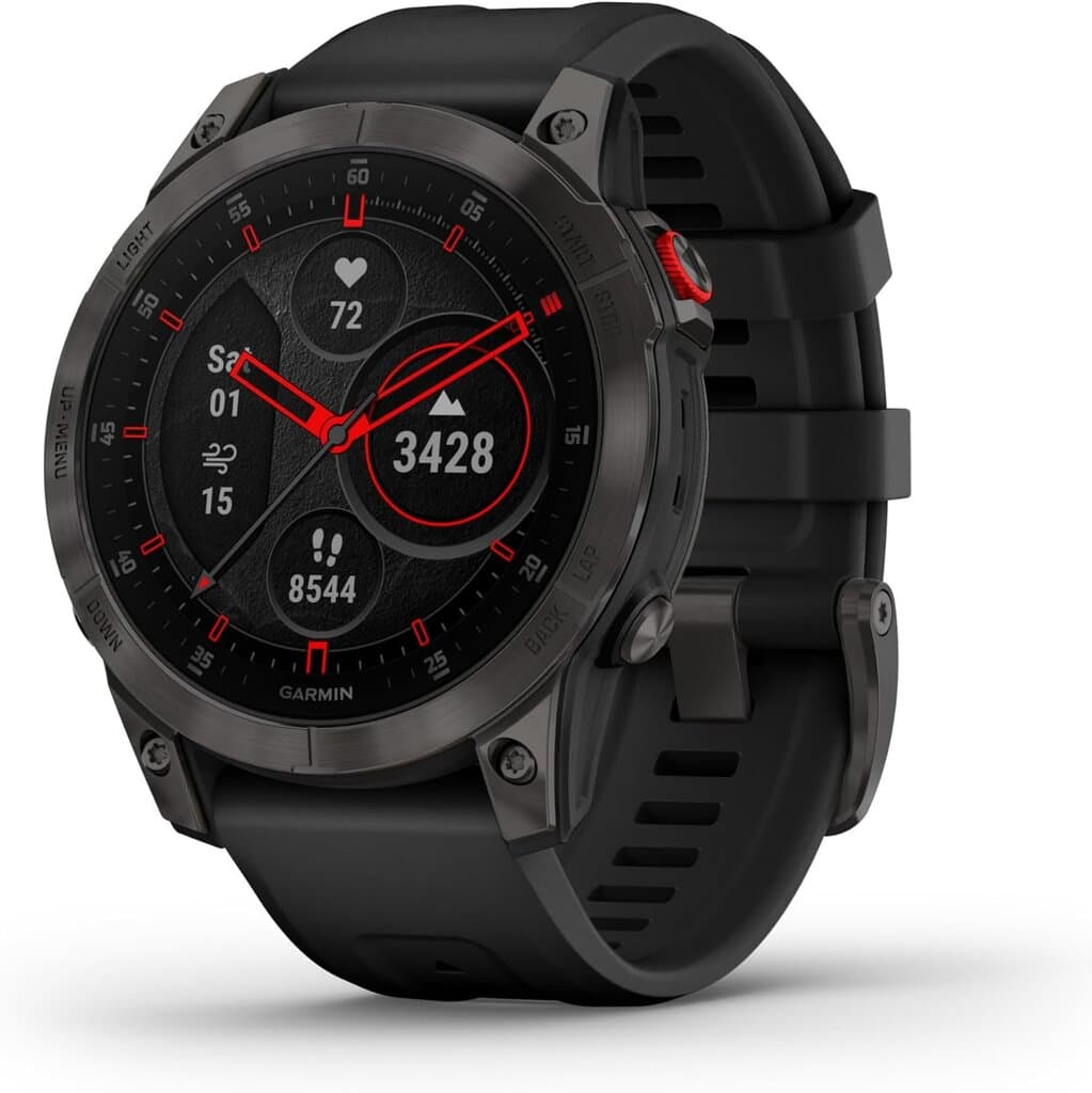 Garmin epix™ (Gen 2) Sapphire Edition 47mm - (Black Titanium)