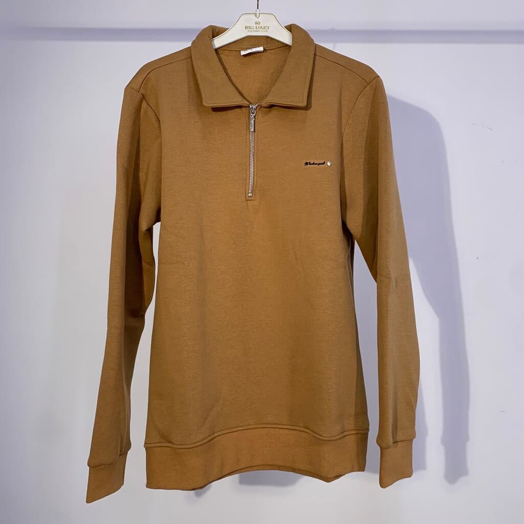 Moda Arpol Men's Cotton Sweater - Brown (S)