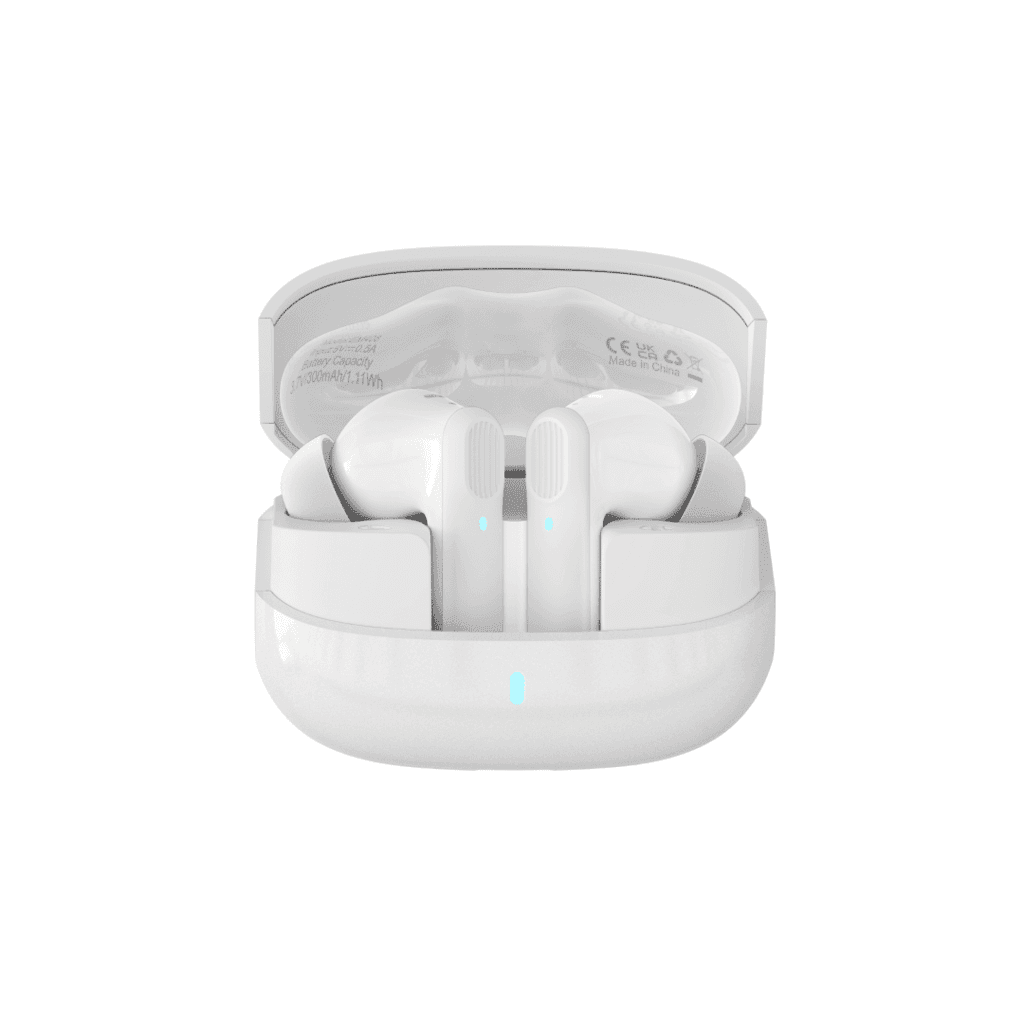 Devia ANC TWS Pro1 Wireless Earphone - White 1