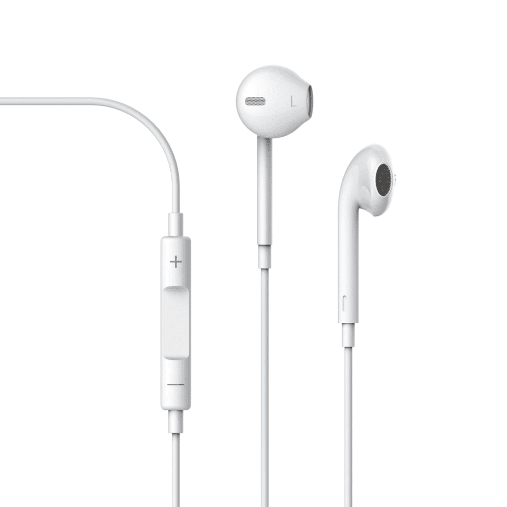 DEVIA Smart Earpods With Remote And Mic(3.5mm )