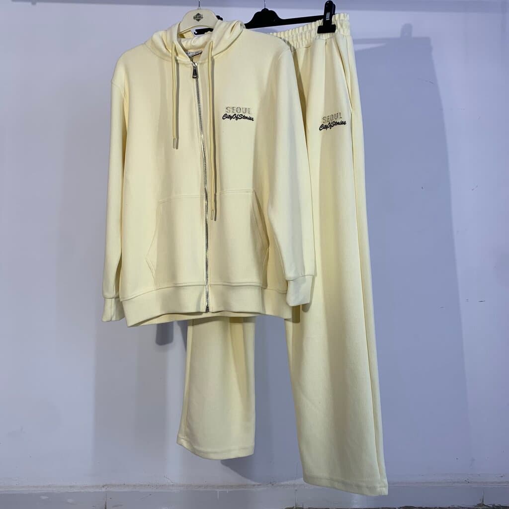 Mint Women's Cotton Homewear Set - Lemon Yellow (S)