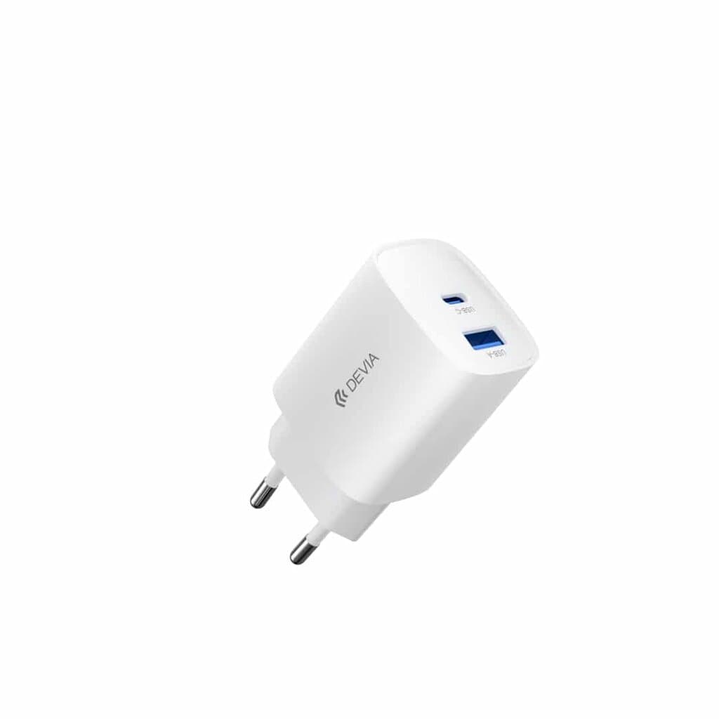 Devia Ultra1 22W PD+QC+Watch Wireless Charger 2-in-1 Gan Charger(EU) 3