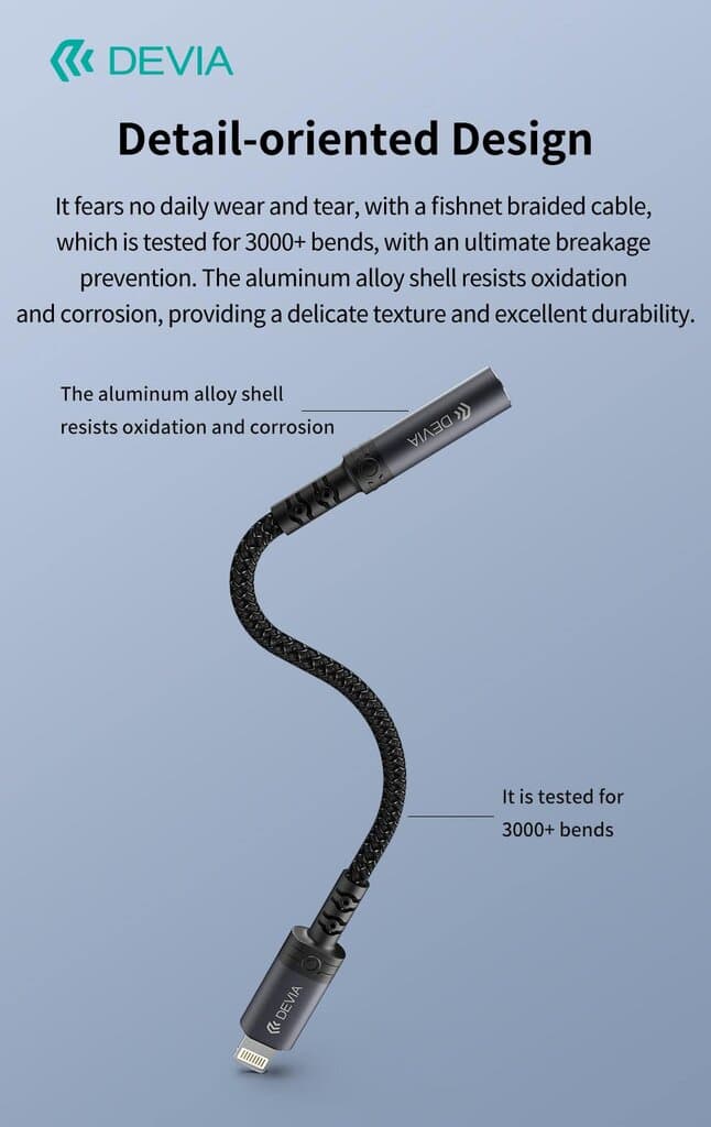 محول ديفيا إيبيور سيريز IP إلى 3.5mm - EC090 - أسود — photo 6