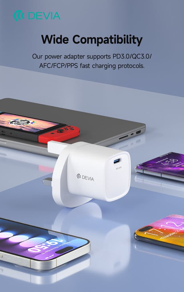 Devia Extreme Speed Series MINI PD 20W GaN Charger - UK 6