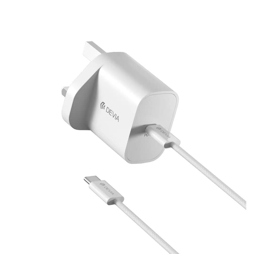 DEVIA Smart Series PD 30W GaN Charger Set With USB-C Cable(UK) 3