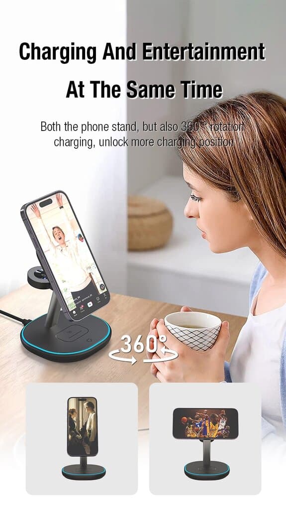 iCenter Z27 3-in-1 Wireless Charging 9