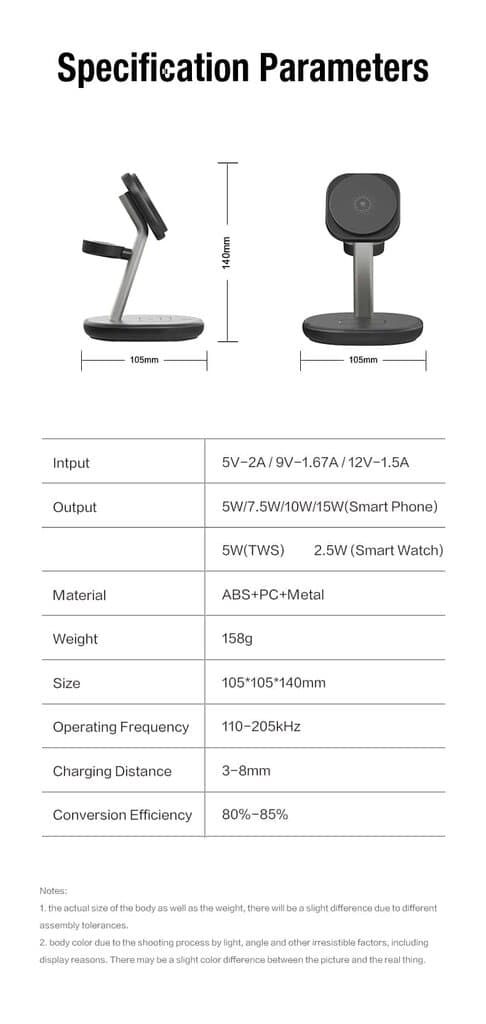 iCenter Z27 3-in-1 Wireless Charging 11