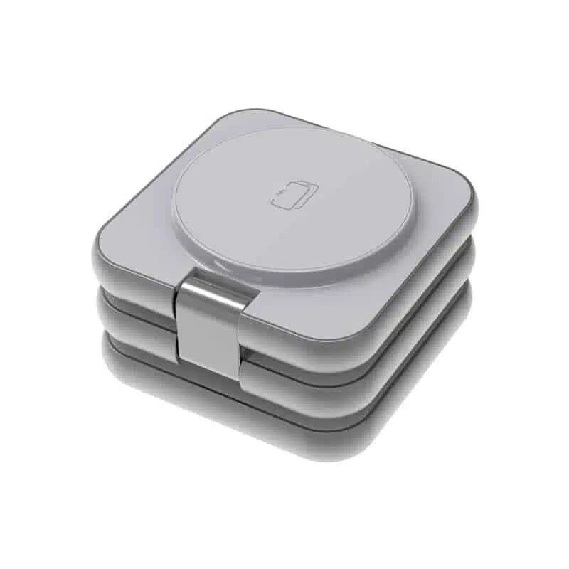 iCenter S21 Magnetic Foldable Wireless Charging 3-in-1 - Gray 2