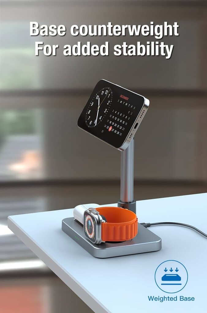 iCenter S6 3-in-1 Magnetic Wireless Charger 11