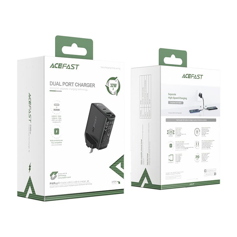 ACEFAST PD32W (USB-C+USB-A) charger 4