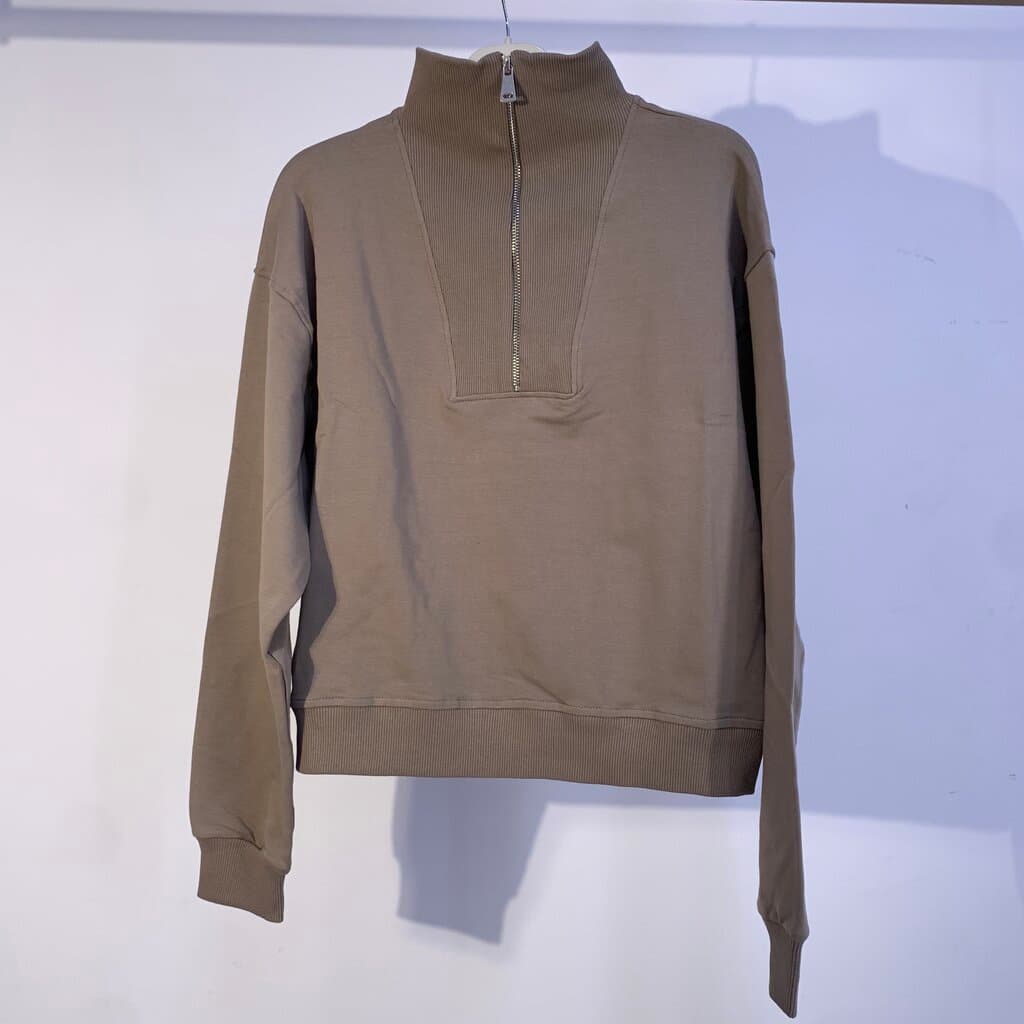 Busem Women's Cotton Sweater - Light Brown (S)