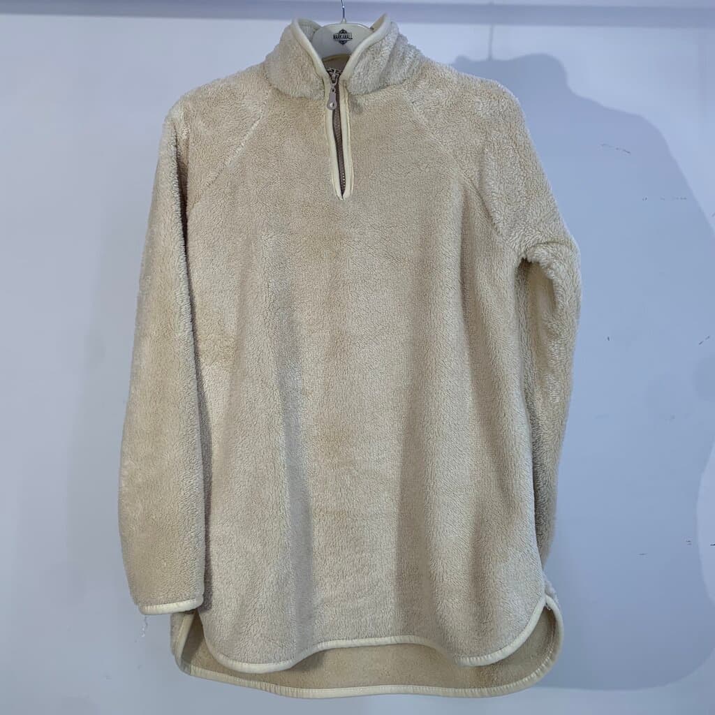 Cazibe Women's Fleece Sweater - Cream (S)