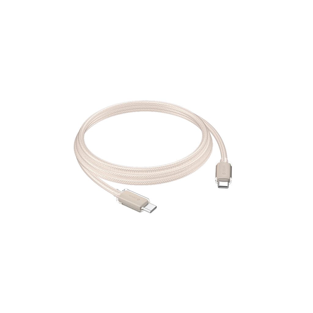 Devia Extreme Speed Series C To C PD 60W Woven Fast Cable (1.5M) - Desert Titanium
