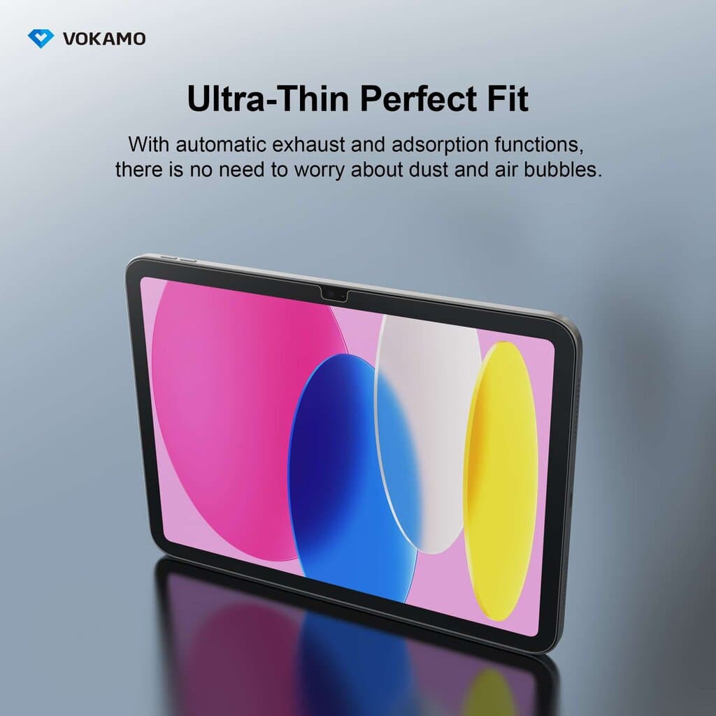 VOKAMO Ucover Lithe Anti-Glare Paper-Texture Screen Protector For iPad 10.9"(2022) — photo 9