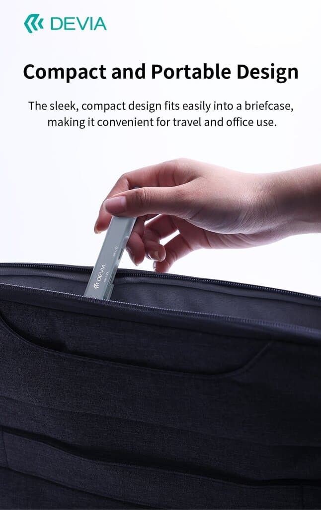 devia Lite1 Type-C to 2A+2C  4 In 1 HUB 11