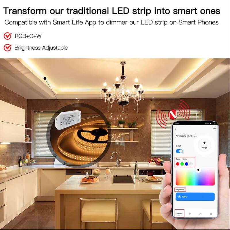 Moes ZIGBEE LED Driver 2