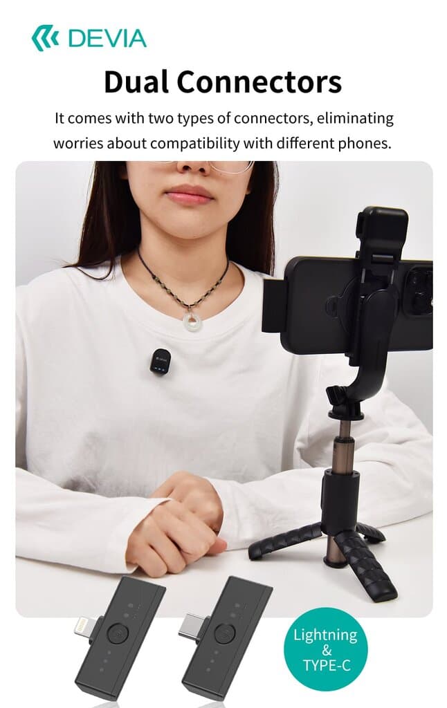 Devia Wireless Microphone Ultra1 (Mini version) - H01 5