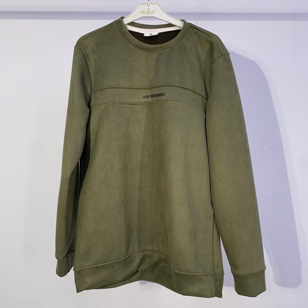 Moda Arpol Men's Cotton Sweater - Dark Green (S)