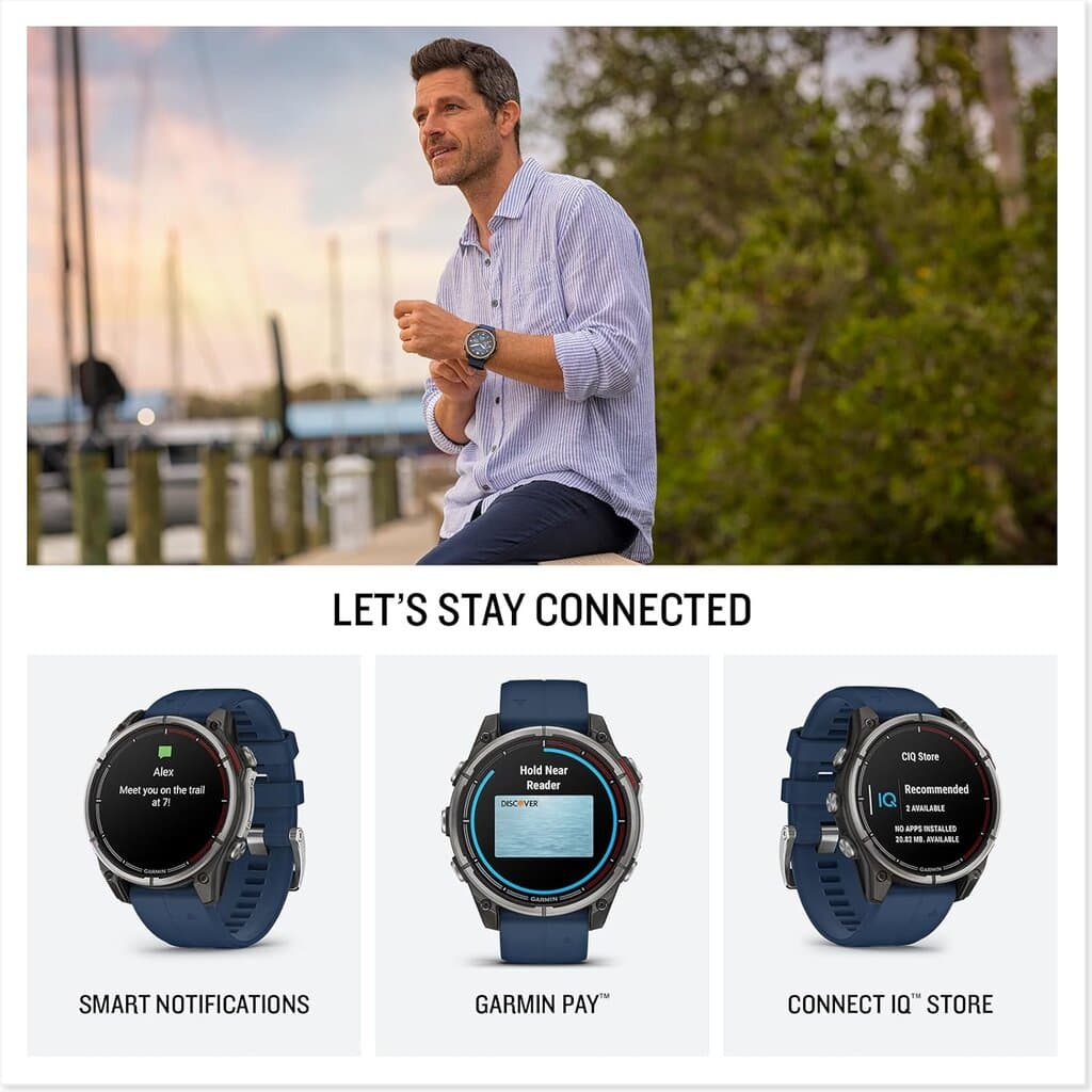 Garmin Venu® 3 Smartwatch - (Slate/Black) 4