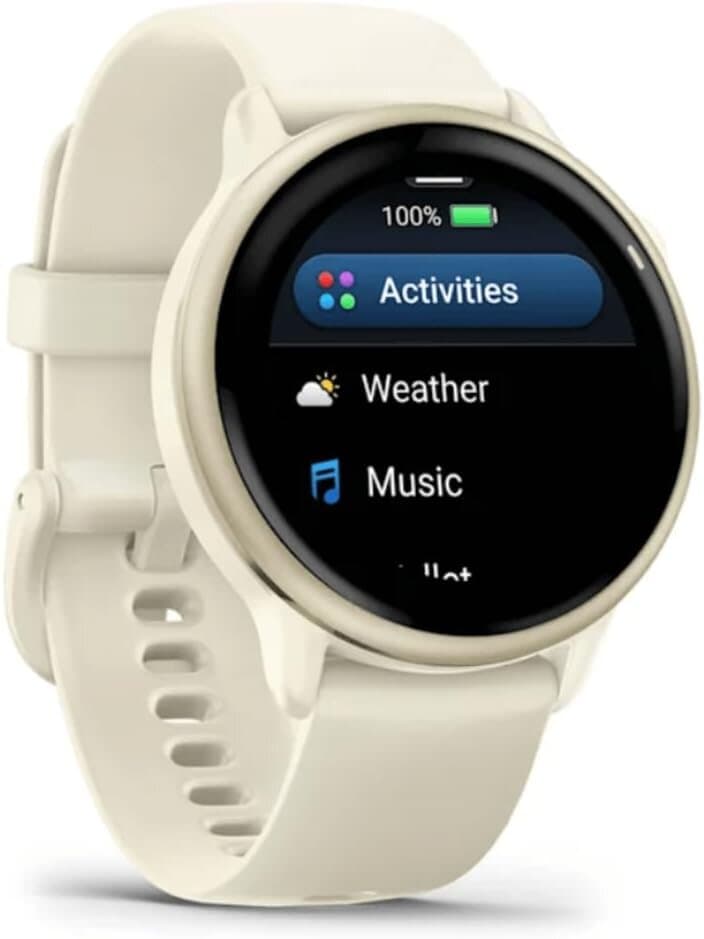 Garmin Forerunner® 265 Smartwatch - (Black/Powder Gray) 4