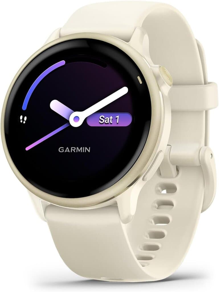 Garmin Forerunner® 265 Smartwatch - (Black/Powder Gray)