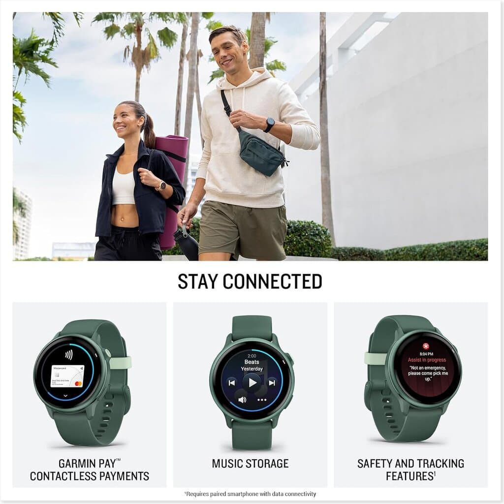 Garmin Forerunner® 570 Smartwatch 47mm - (Slate Grey/Black) 4