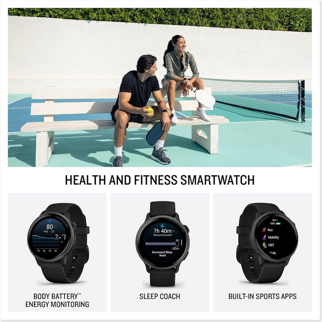Garmin Forerunner® 570 Smartwatch 47mm - (Amp Yellow/Whitestone/Turquoise) 2