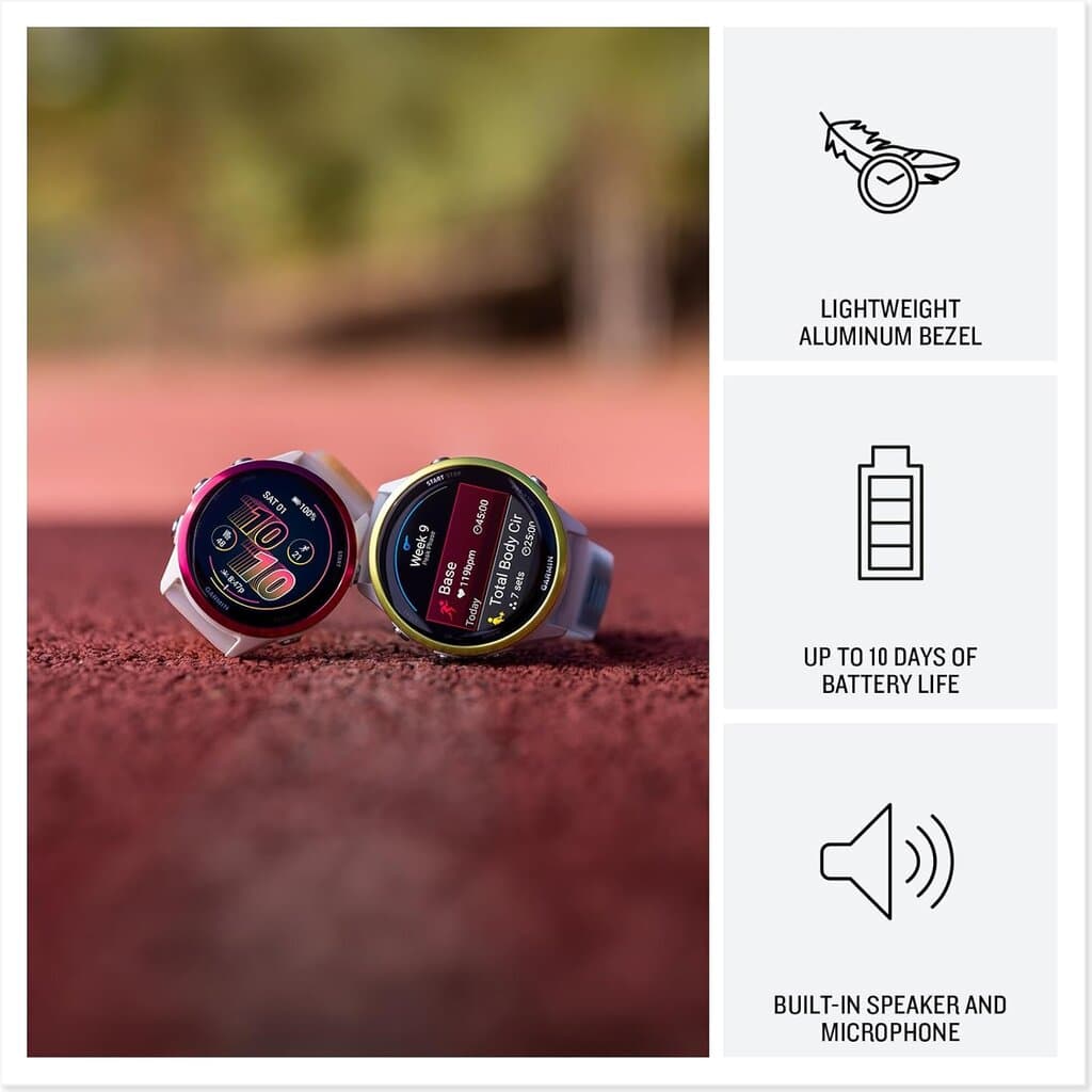 Garmin vívoactive® 6 Smartwatch - (Metallic Pink Dawn) 3