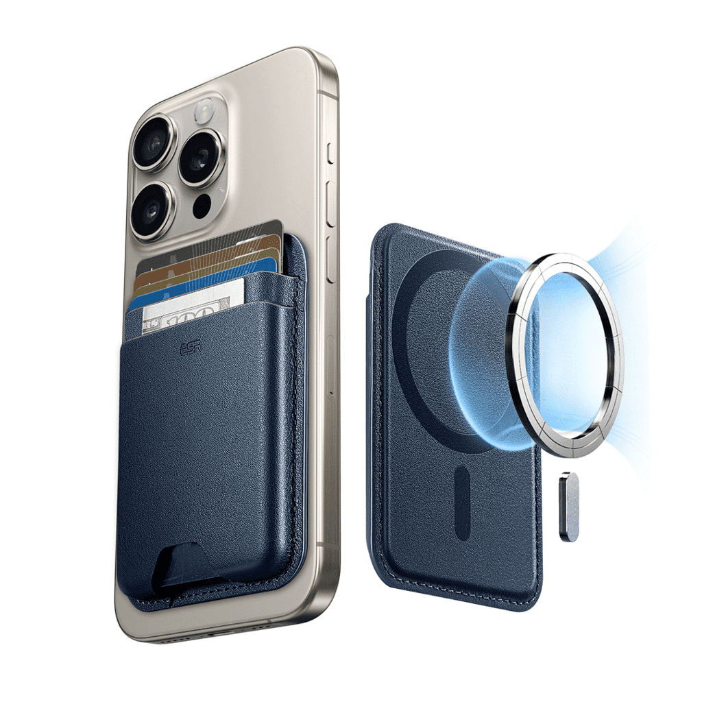 ESR Magnetic Wallet Boost (HaloLock)，Dark Blue 1