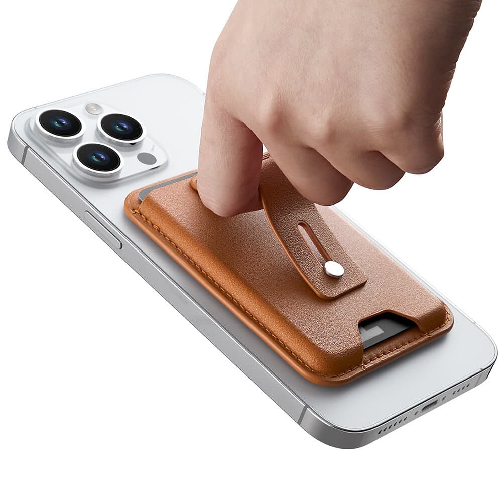 ESR Magnetic Wallet (HaloLock) - Caramel Brown 2