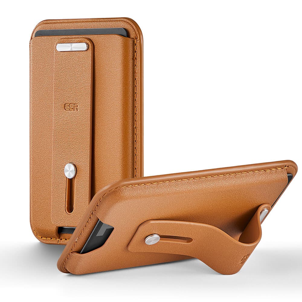 ESR Magnetic Wallet (HaloLock) - Caramel Brown 3