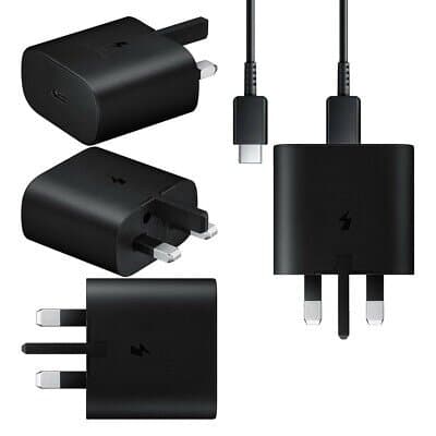 سەرە شەحن و کێبڵی 25w سامسونگ 2