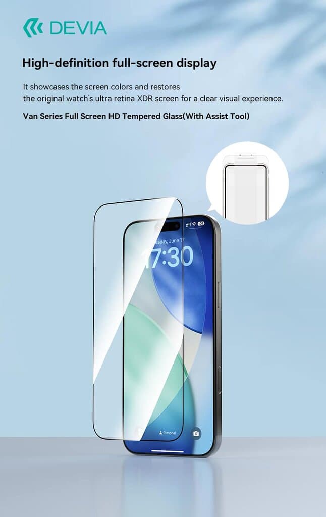 DEVIA Star Series 3 in 1 New iPhone Protector PACK - iPhone 17 Pro Max 5
