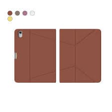 JCPal SlimFlex Folio Case with Pencil Holder for iPad - Purple Smoke/Lilac, iPad 10.9-inch (10th,2022)