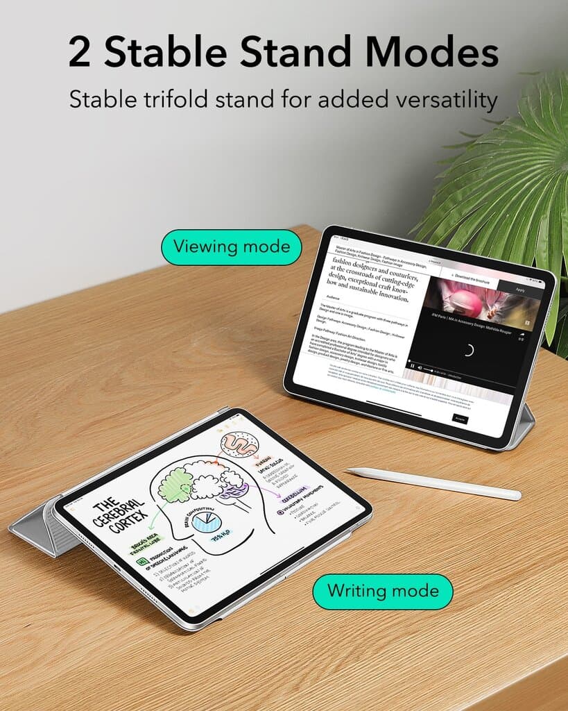 ESR Rebound Magnetic Case, (2024), Grey - 1B1960503 - iPad Pro 11 9