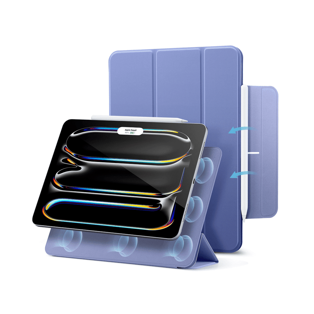 ESR Rebound Magnetic Case, (2024), Lavender - Compatible with iPad Pro 13