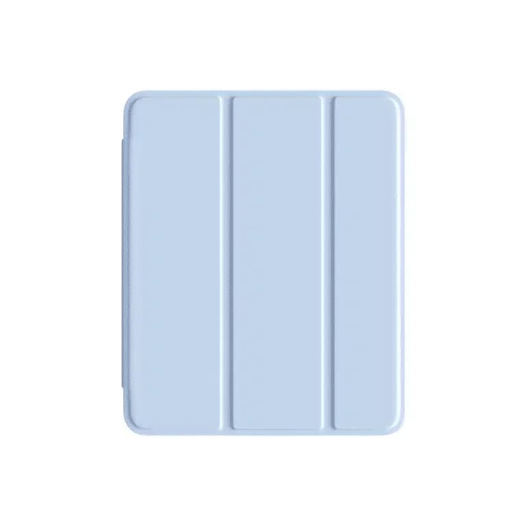 Comma Joy Series PU Case With Pencil Slot - iPad Air 13 (2024) - Light Blue 1