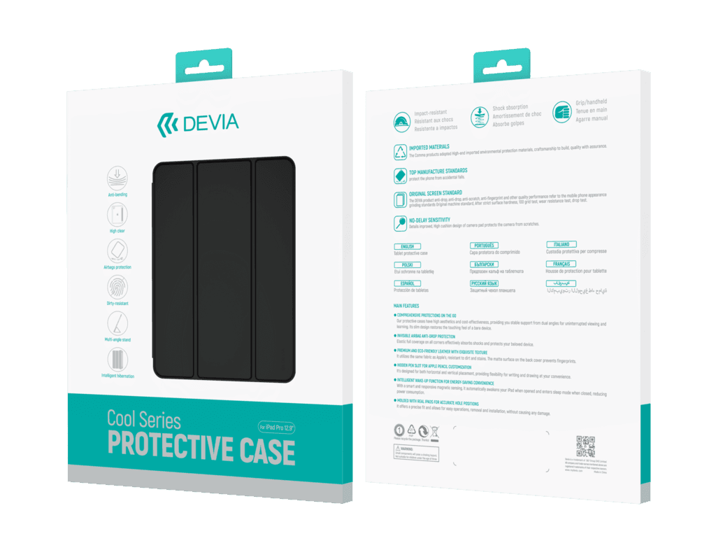 Devia Cool Series Protective Case - Pad (A16)(2025)/iPad 10 10.9(2022) - Black 8