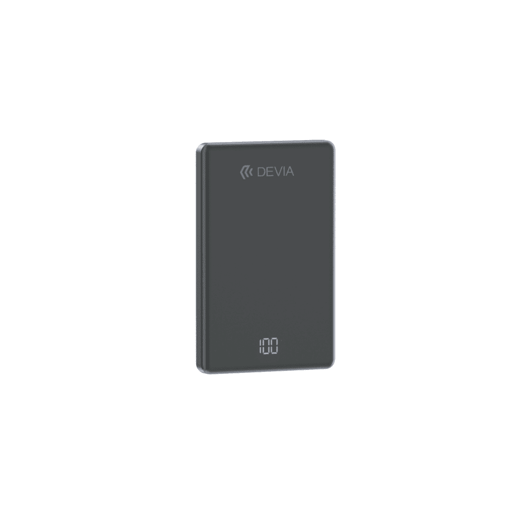 Devia Extreme Speed Series MINI PD 20W Metal Digital Power Bank(5000mAh) - Black 1